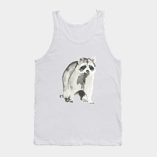 Raccoon Painting Tank Top